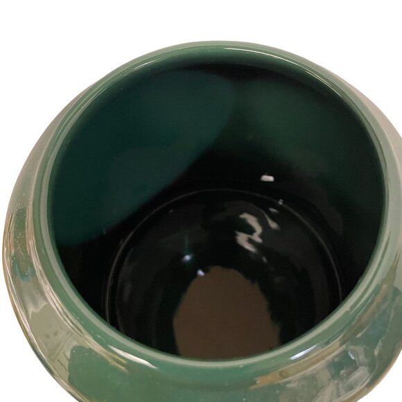 RAE Dunn REINDEER SNACKS Green Red Christmas Canister Artisan Collection 11x 5 - Picture 8 of 9